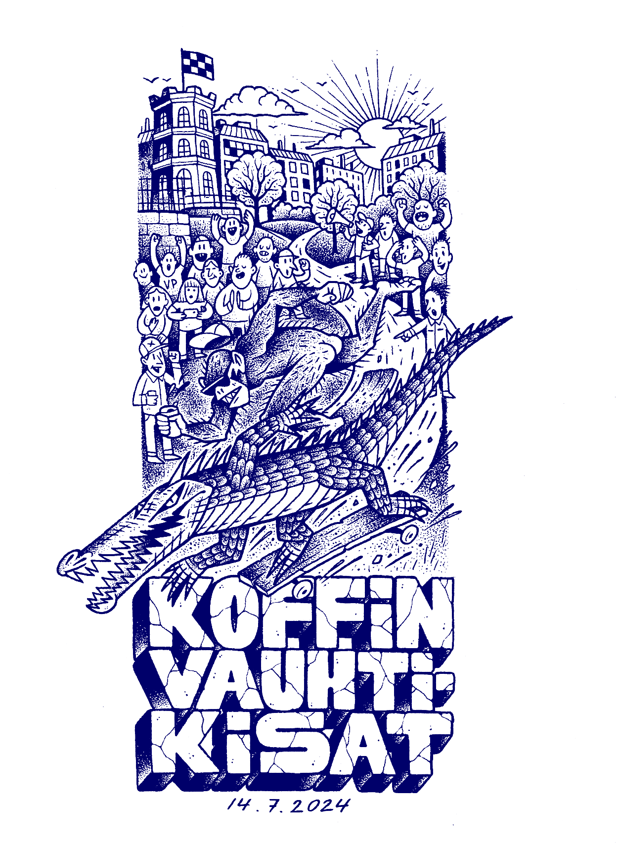 koffin vauhtikisat 2024 official artwork