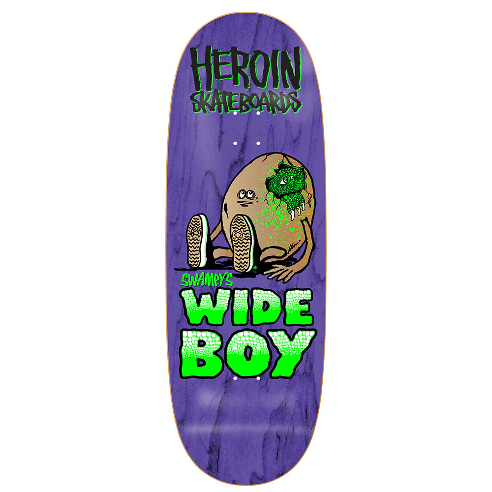 Heroin Skateboards - Swampy's Wide Boy - 10.75"