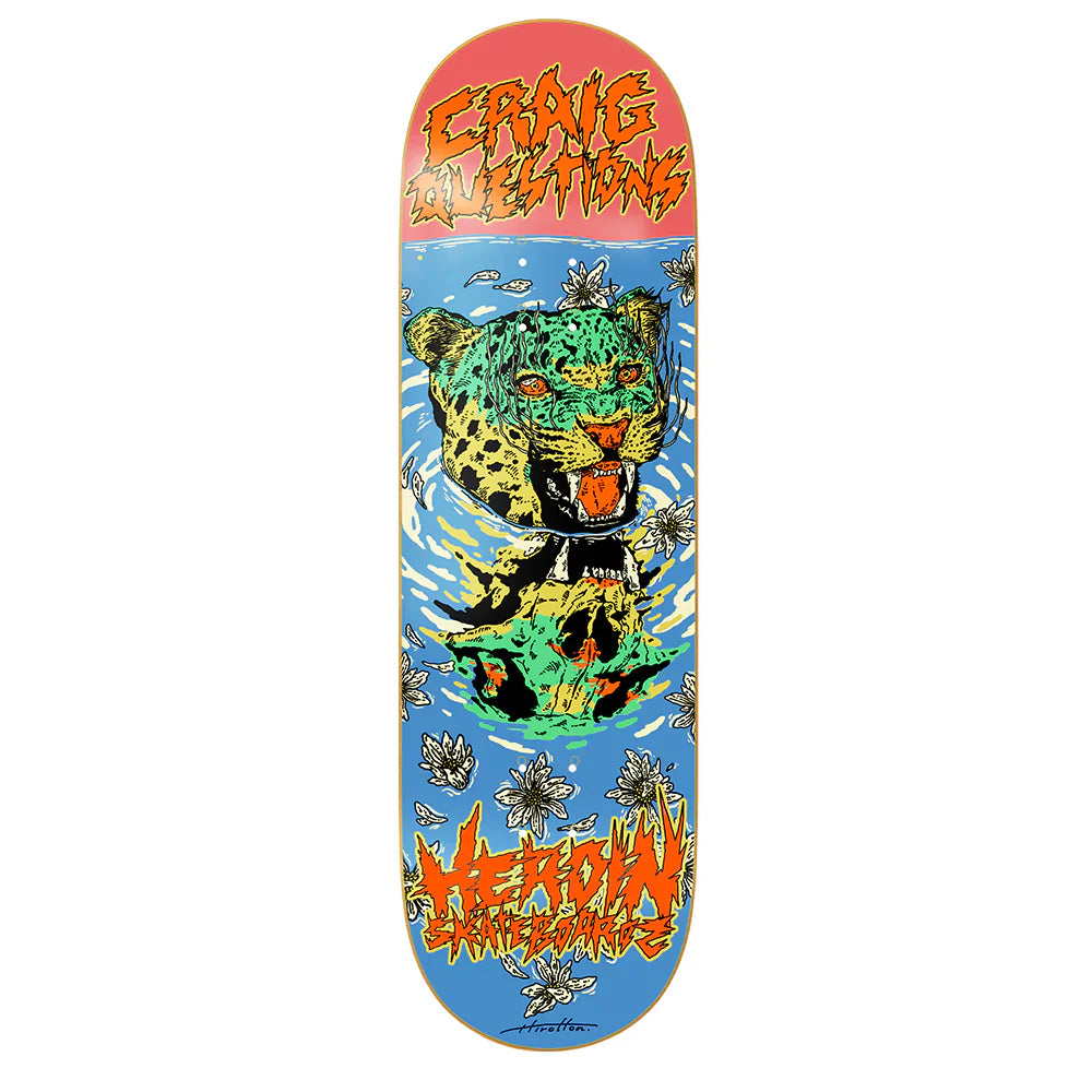 Heroin Skateboards - Craig Questions Dead Reflections - 9.0"