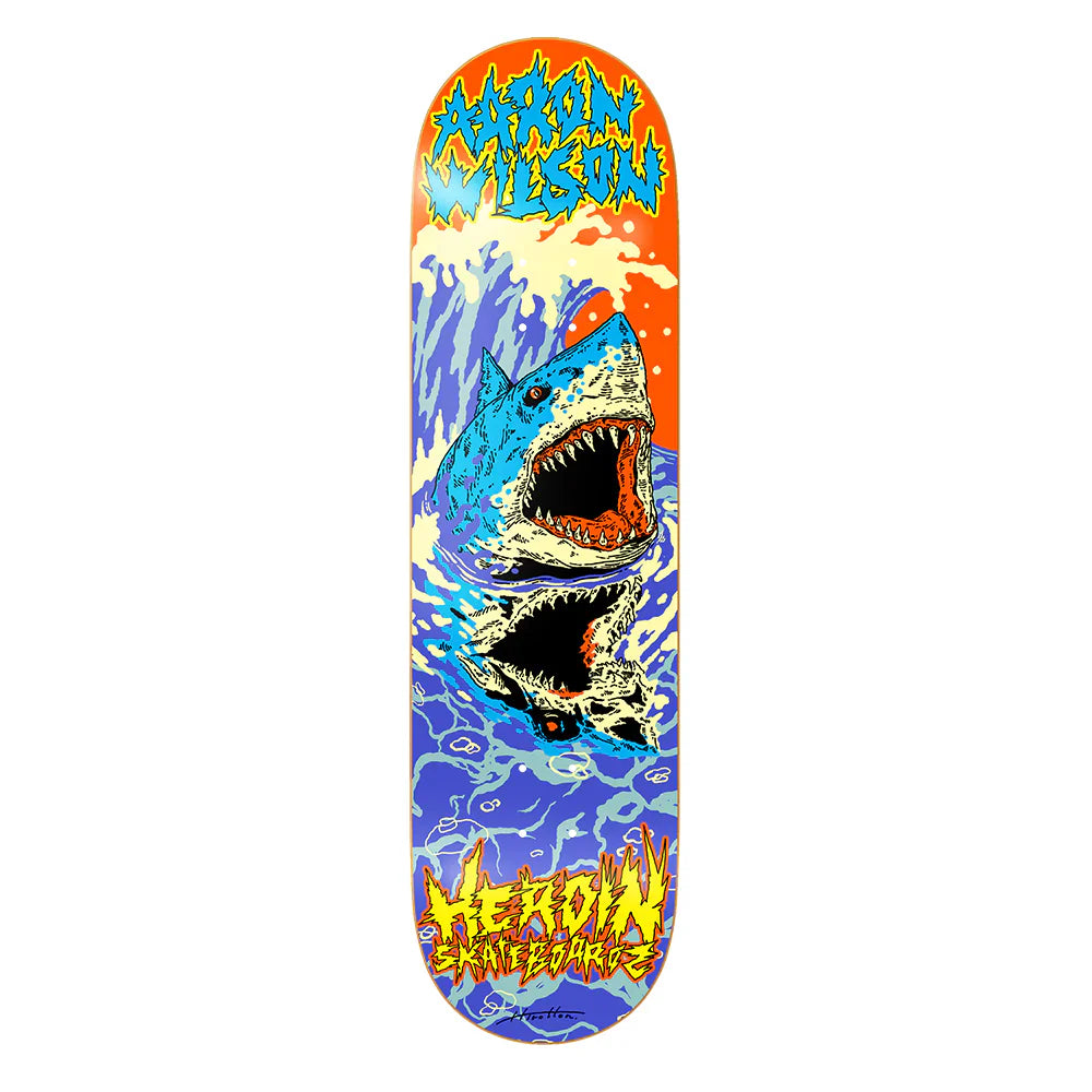 Heroin Skateboards - Aaron Wilson Dead Reflections - 8.5"