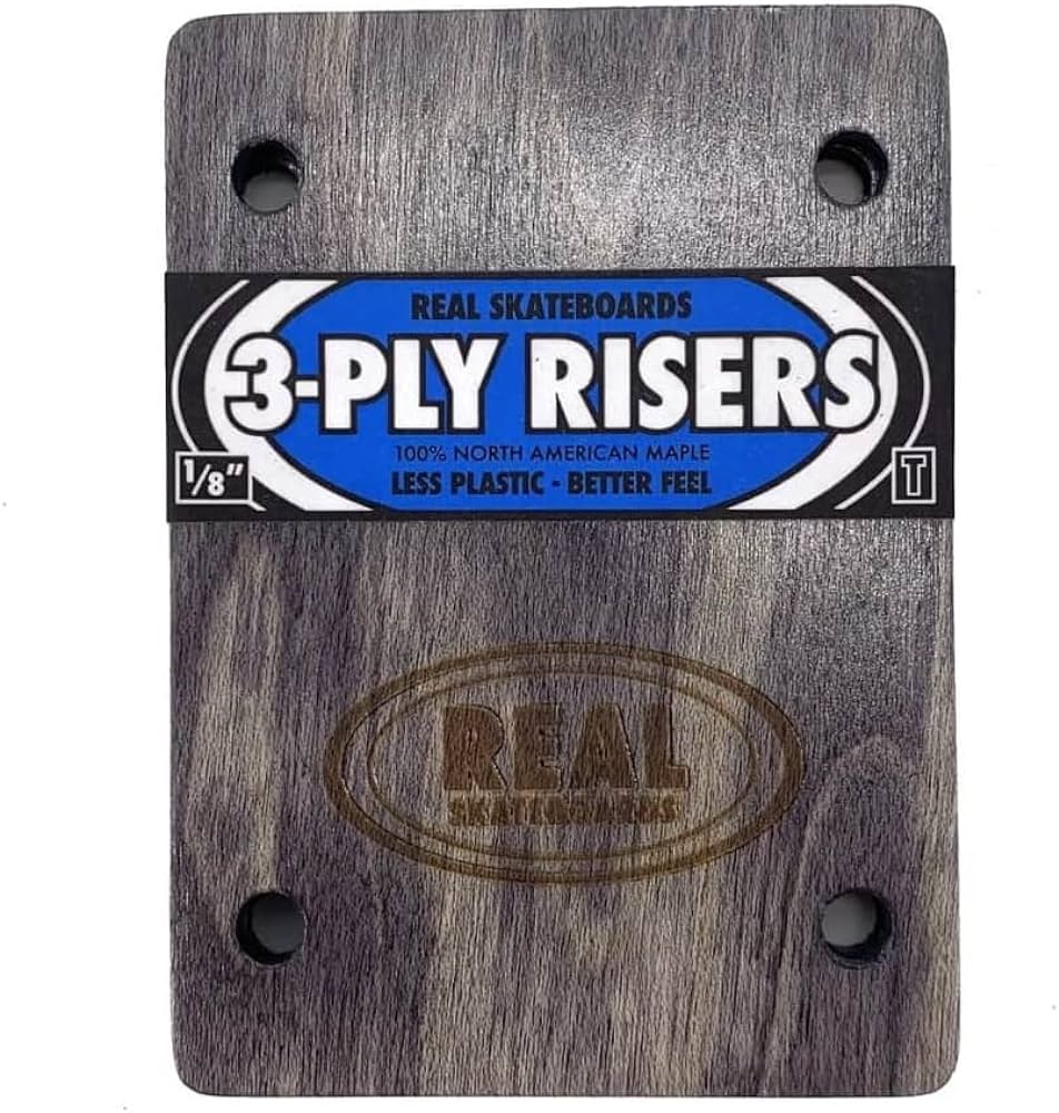 Real Skateboards - 3-Ply Risers - Thunder