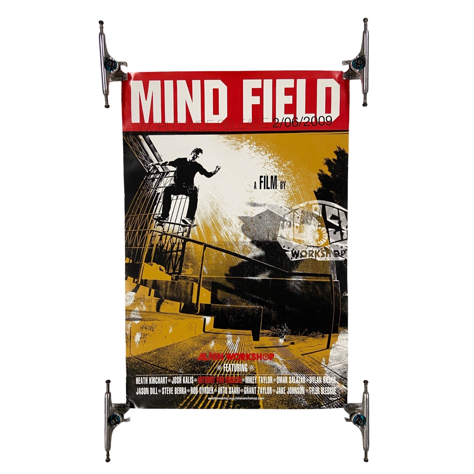 Alien Workshop - MIND FIELD World Wide Release Poster 98,5 cm x 66 cm (2009)