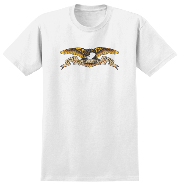 Antihero Skateboards - Eagle Tee White/Black