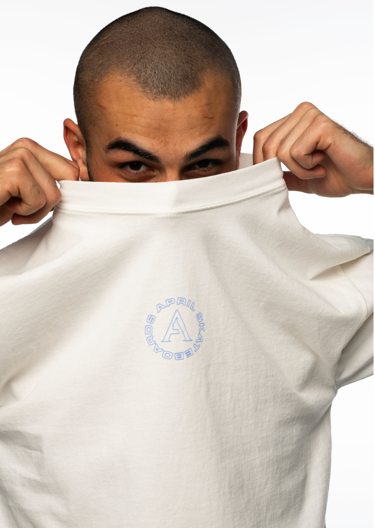 April Skateboards - Full Circle T-Shirt - White