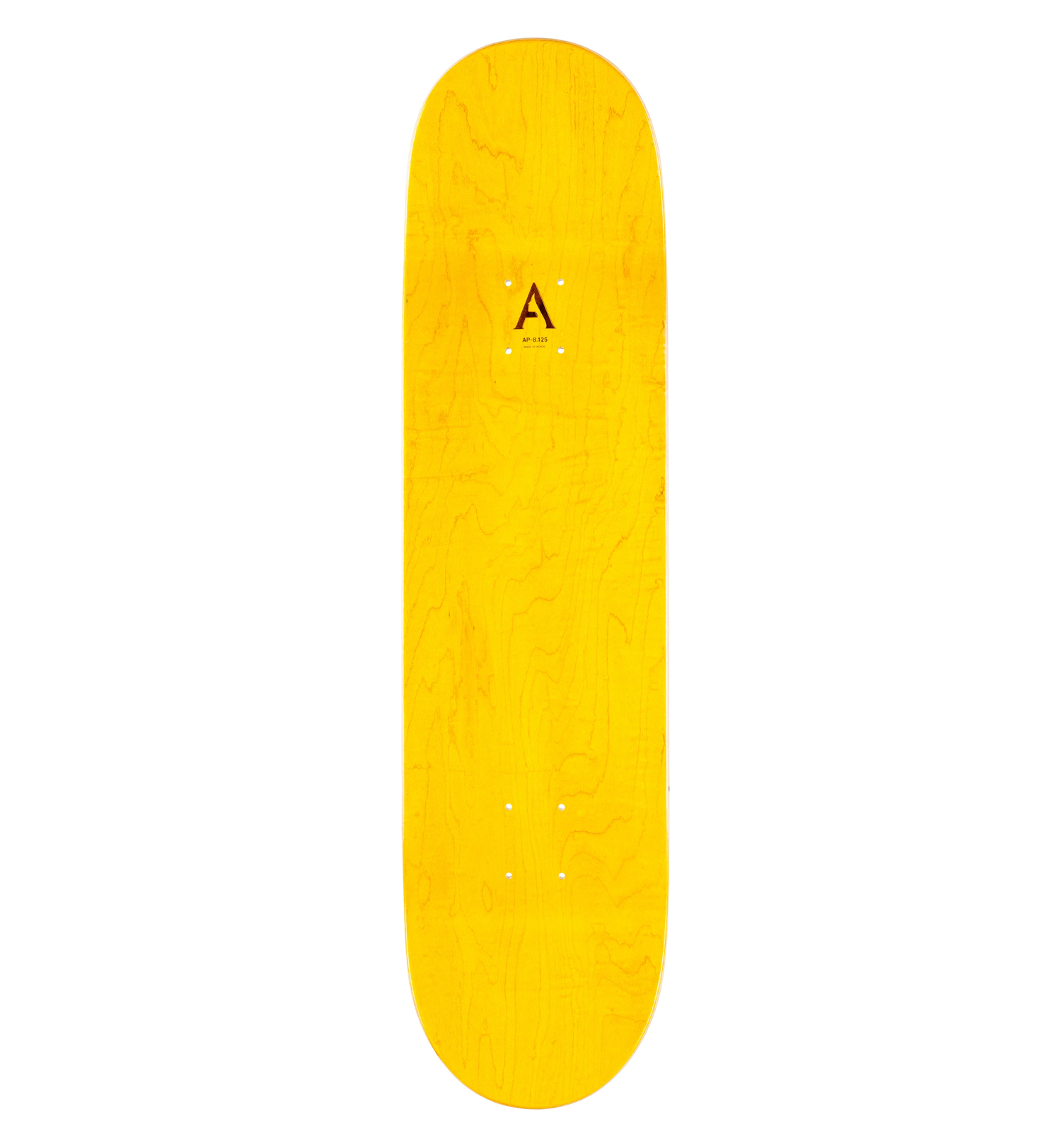 April Skateboards - Shane O'Neill Script Logo Yellow - 8.125"