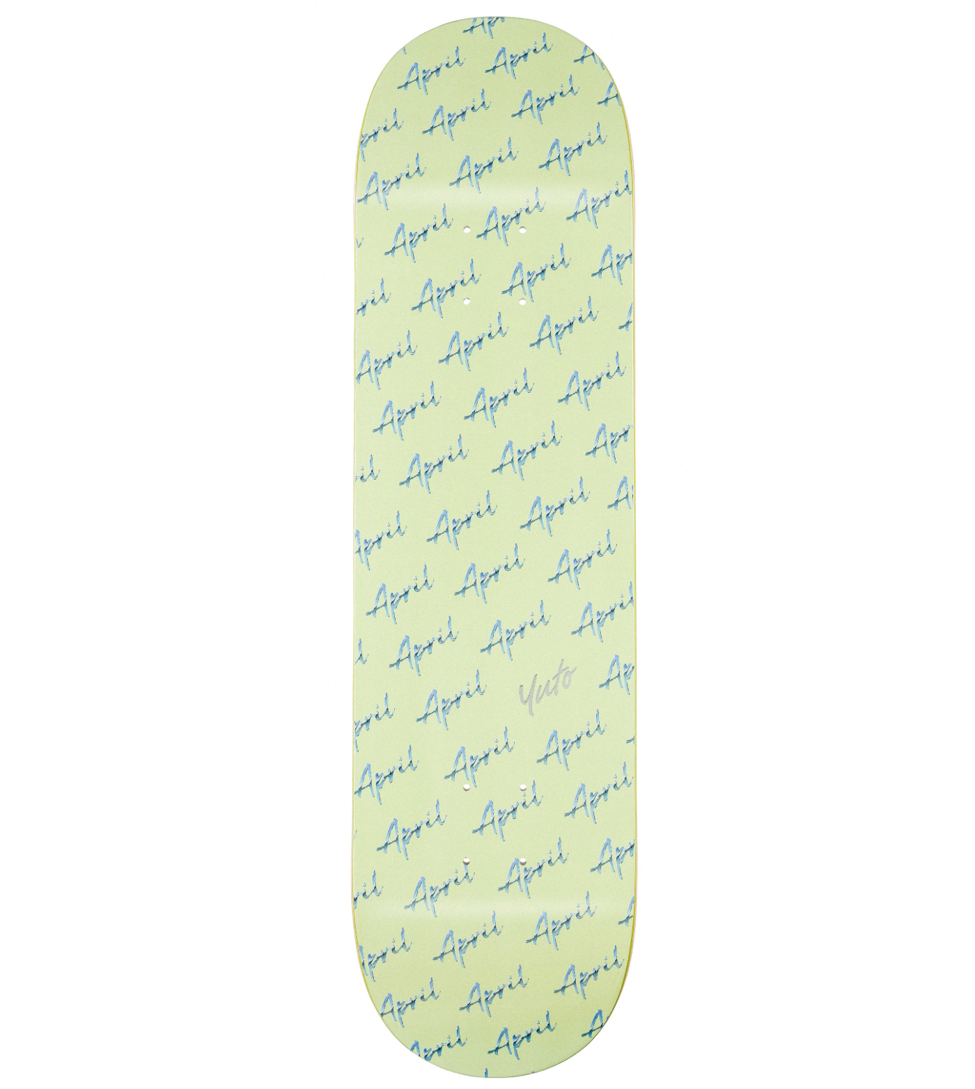 April Skateboards - Yuto Horigome Script Logo Green - 8.25"