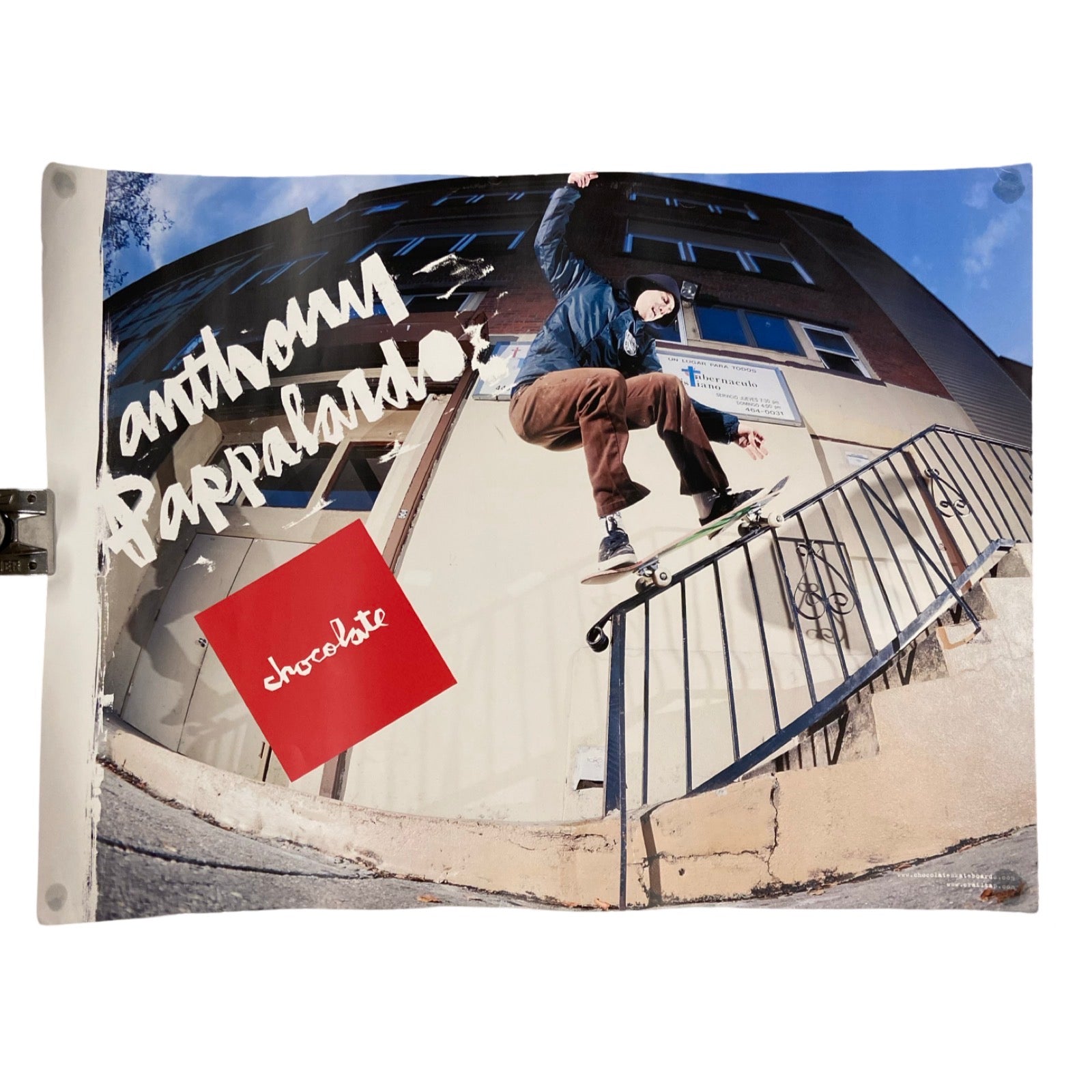 Chocolate Skateboards - Anthony Pappalardo Poster 61 cm x 45,5 cm (2008ish)