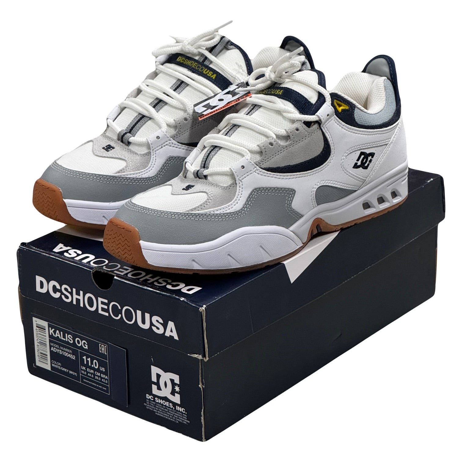 DC Shoes - Kalis OG White/Grey US11.0 (2019)