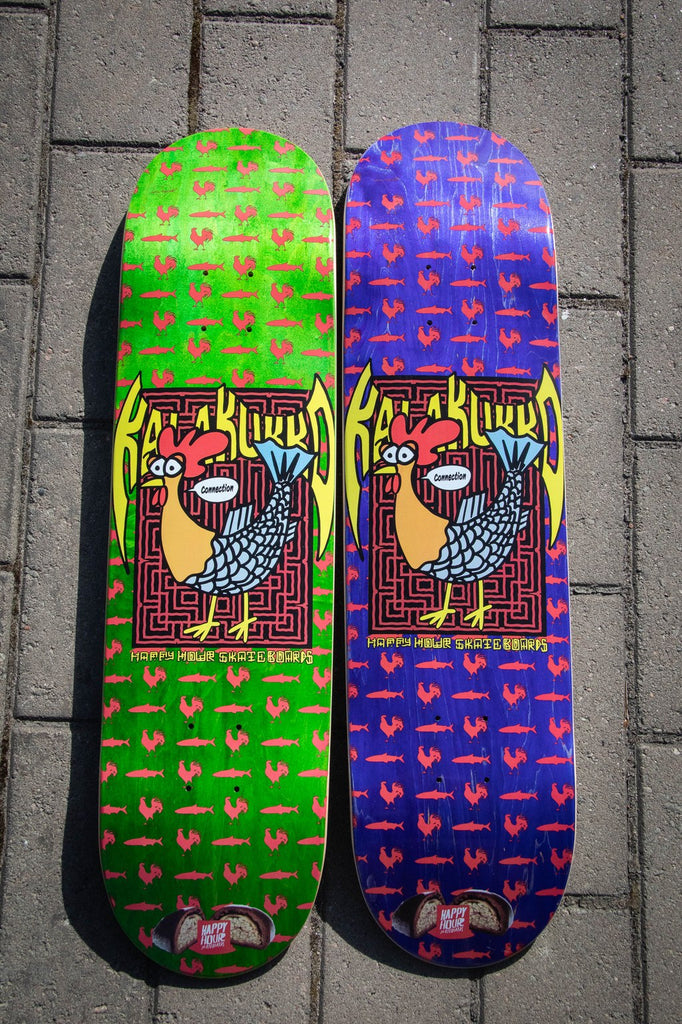 Happy Hour Skateboards - Fishrooster 8.0"