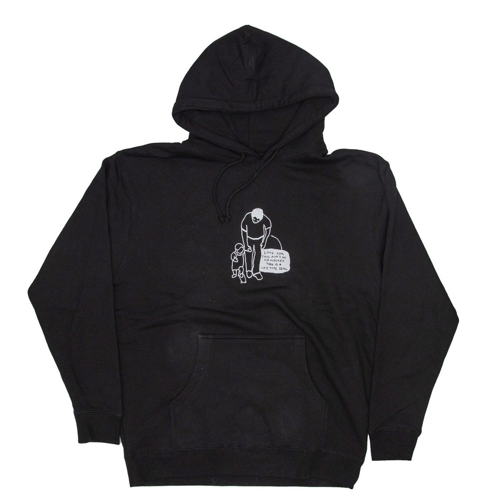 Happy Hour Skateboards - Father & Son Hoodie Black