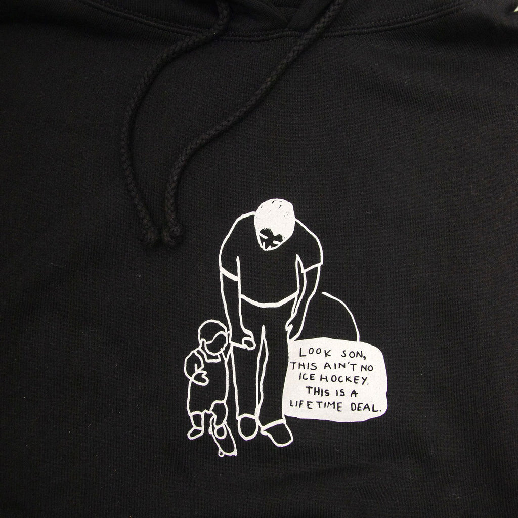 Happy Hour Skateboards - Father & Son Hoodie Black