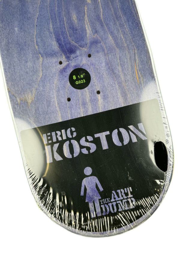 Girl Skateboards - Eric Koston "Art Dump OG's" 8.125" (2011)