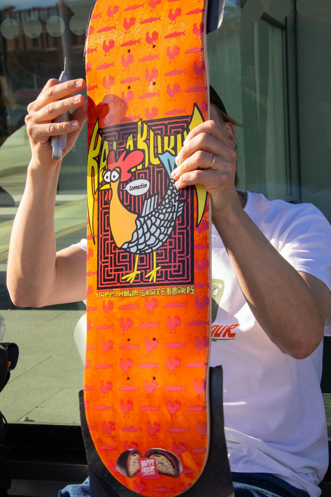 Happy Hour Skateboards - Fishrooster 8.125"