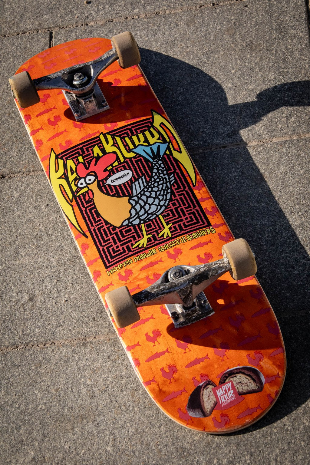 Happy Hour Skateboards - Fishrooster 8.0"