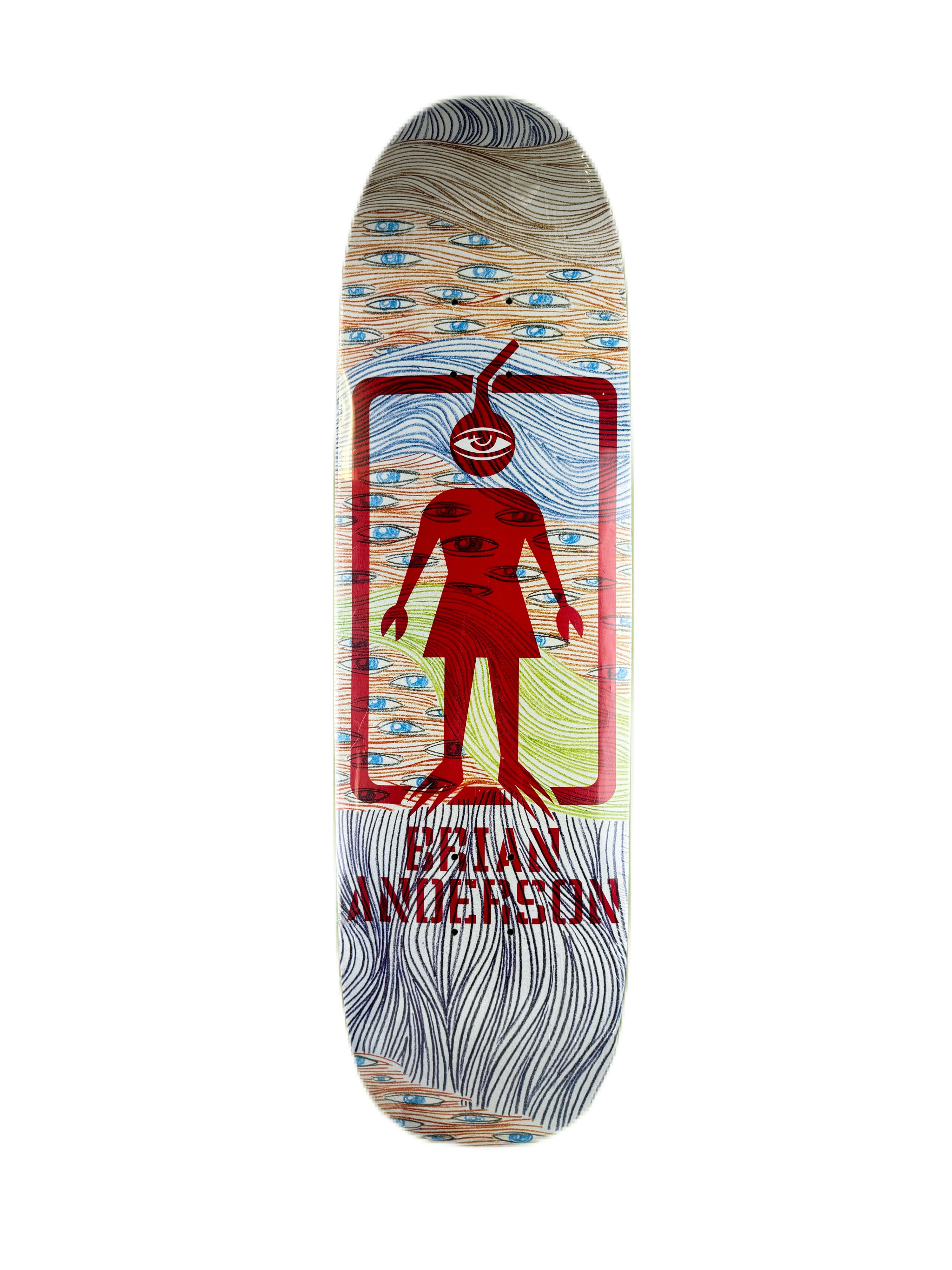 Girl Skateboards - Brian Anderson by Ed Templeton 9,125” (2011)