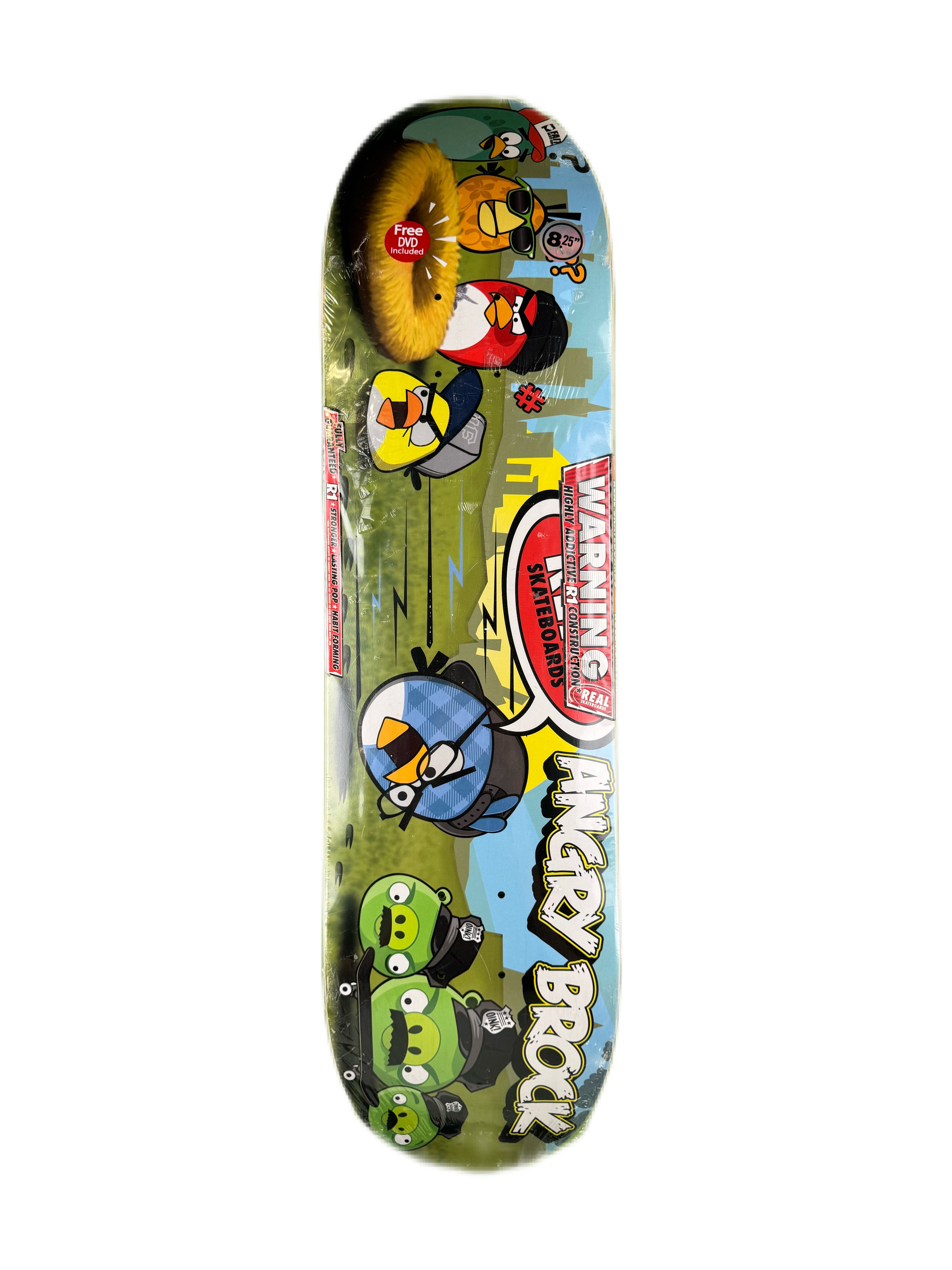 Real Skateboards - Justin Brock "Angry Brock" 8.25" (2011)