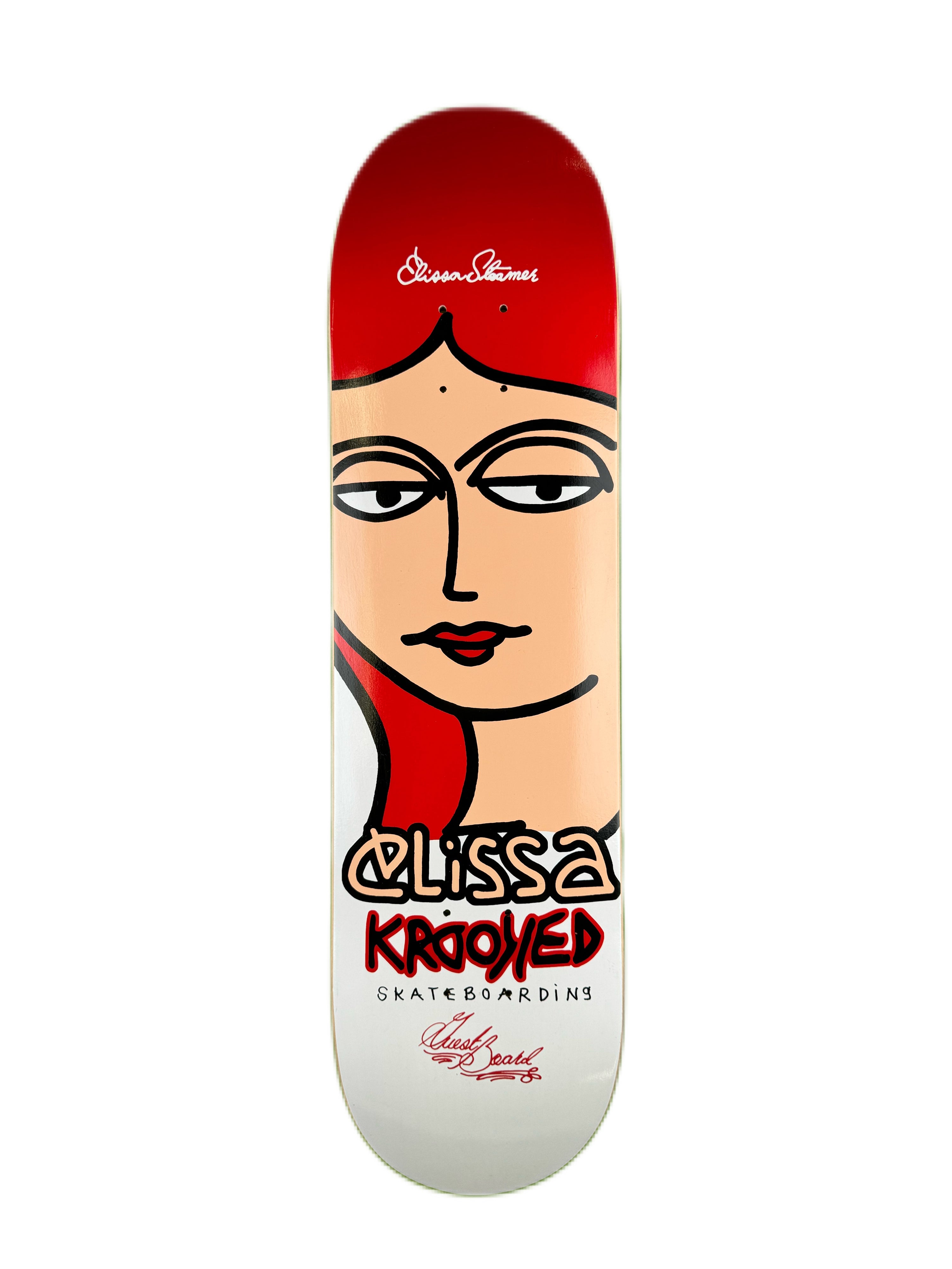 Krooked Skateboards - Elissa Steamer guest pro model 8.0" (2010)