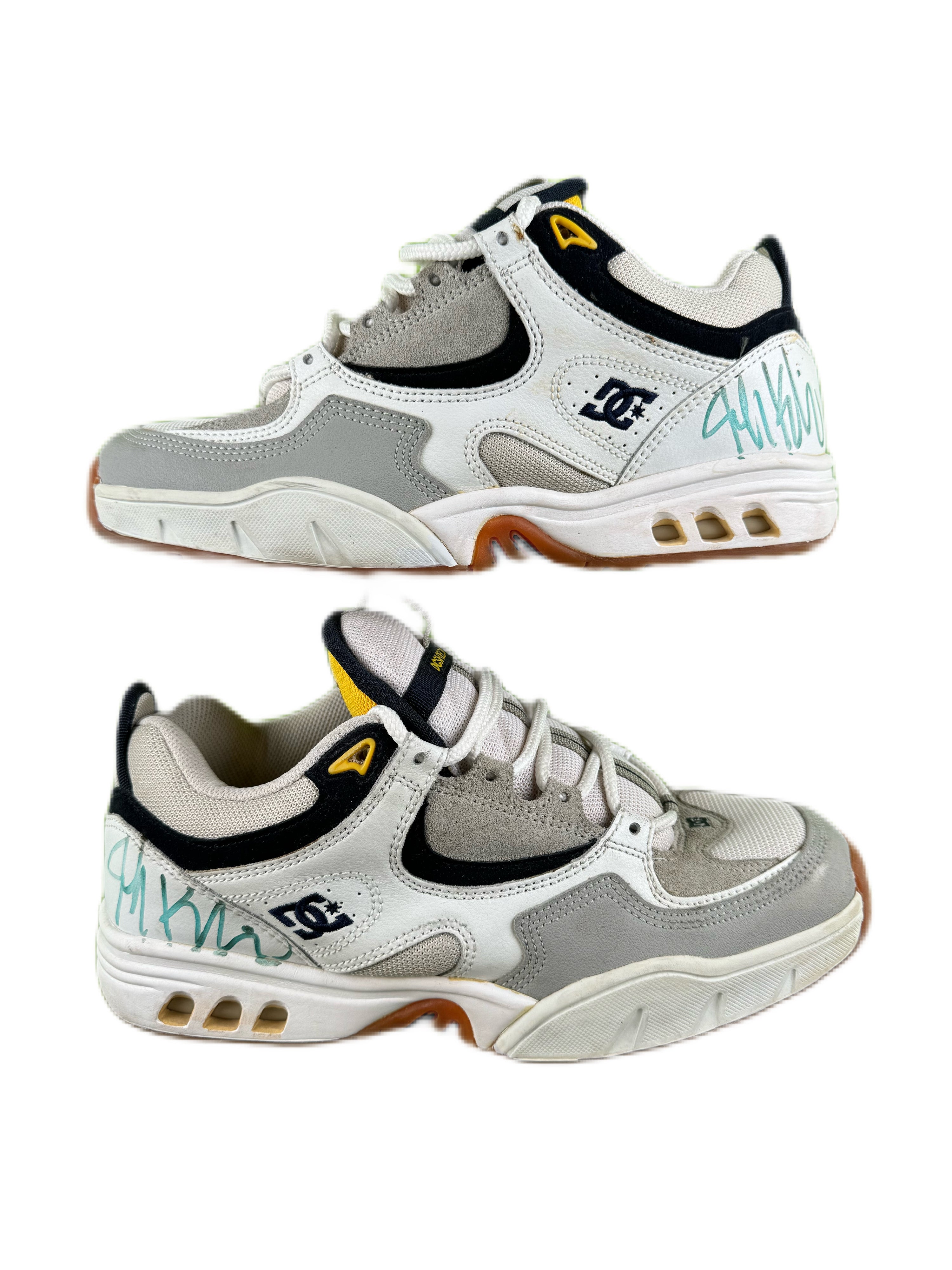 DC Shoes - Kalis 1 white/navy/yellow US11 (1999)