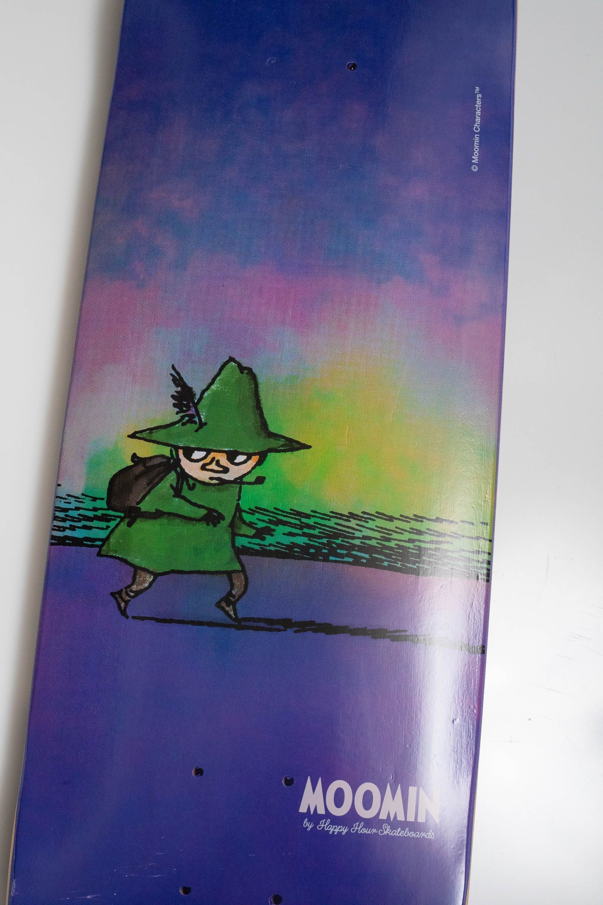 Happy Hour Skateboards x MOOMIN - Snufkin 8.5"