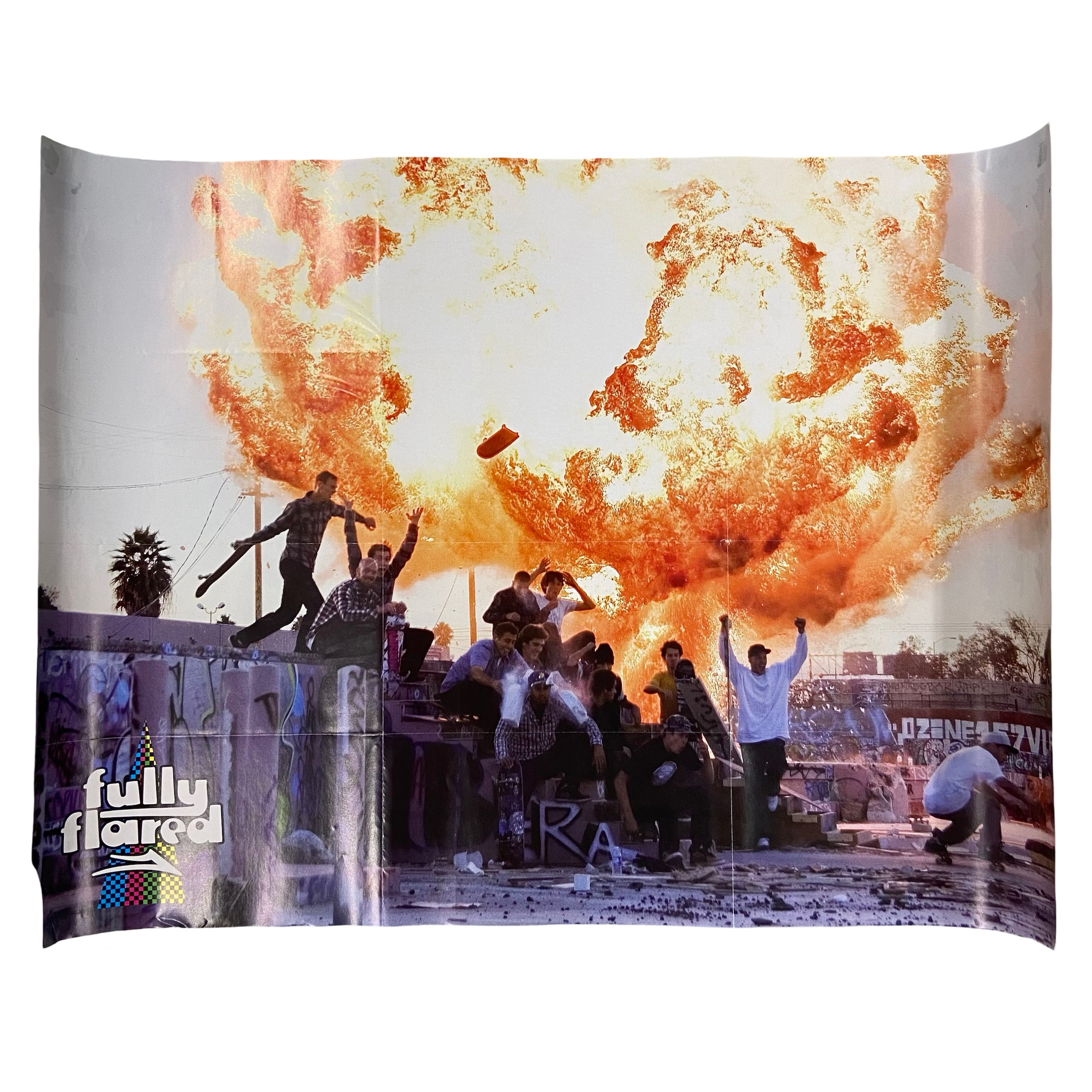 Lakai Footwear - Fully Flared Intro Explosion Poster 69cm x 50,5cm (2007)