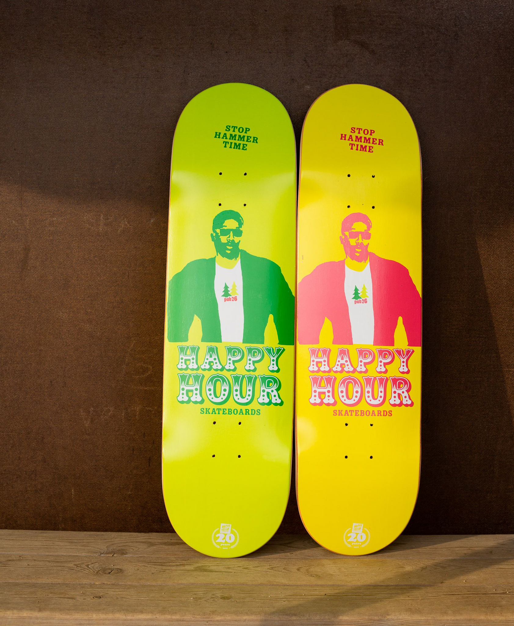 Happy Hour Skateboards - Stop Hammer Time 8.625"