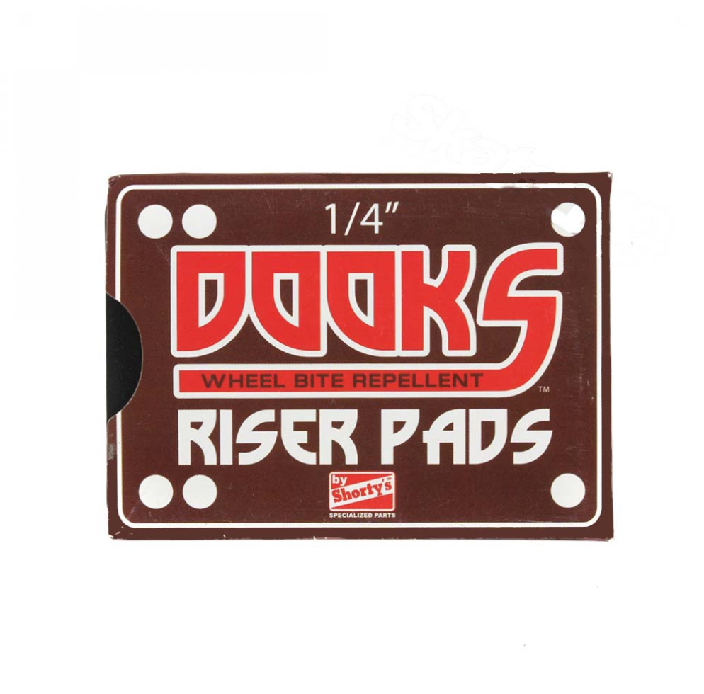 Shorty's - Dooks Riser Pads - 1/4" HARD - One Pack