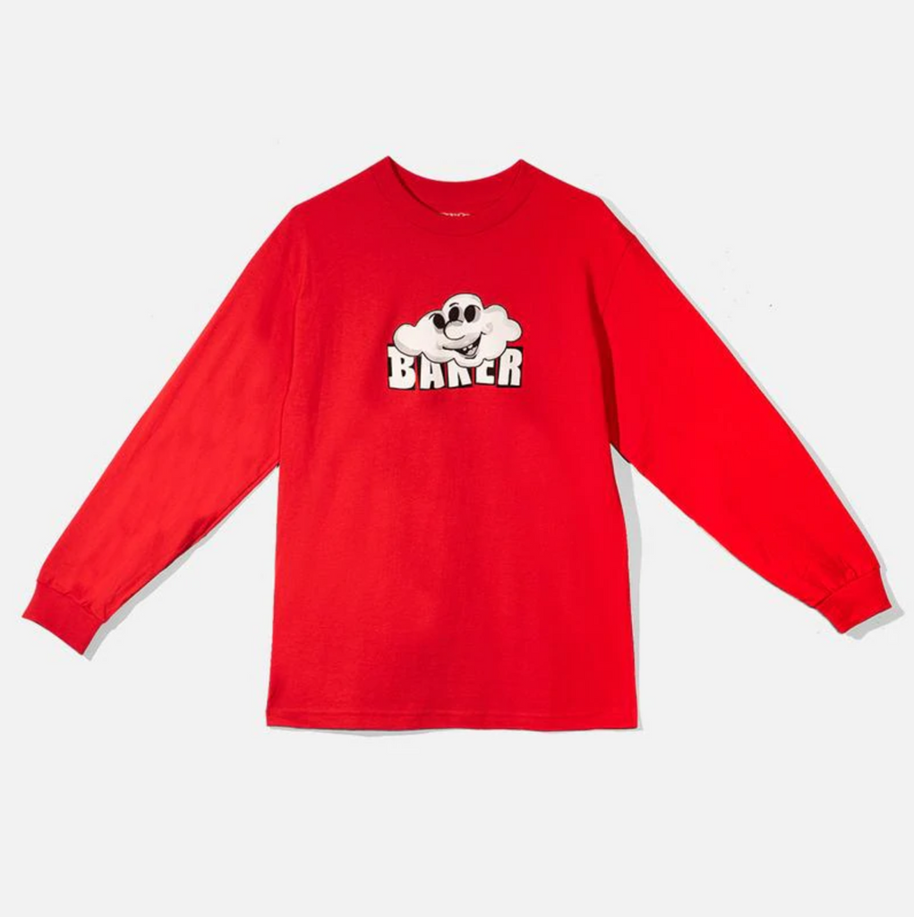 Baker Skateboards - Cloud 3 Longsleeve - Red