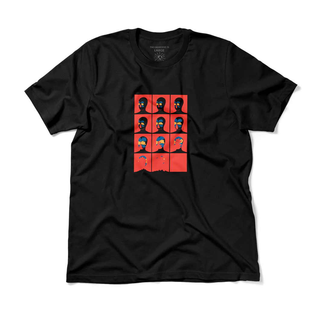 Uma - Face Melt Tee - Black