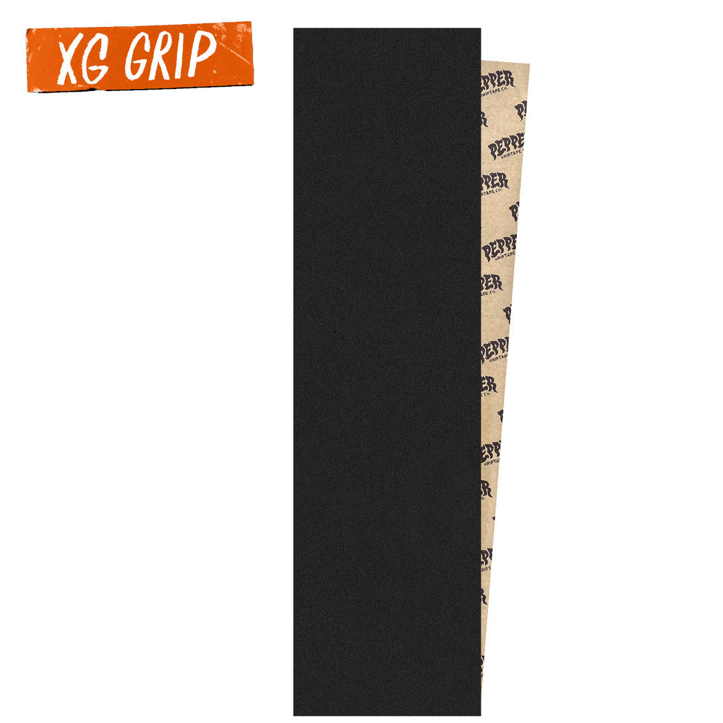 Pepper Griptape - XG BLACK - 9" x 33,5" - Single Sheet