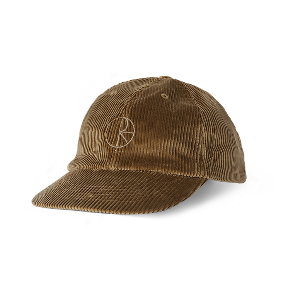 Polar Skate Co. - Cord Stroke Logo Cap Brass (Large)