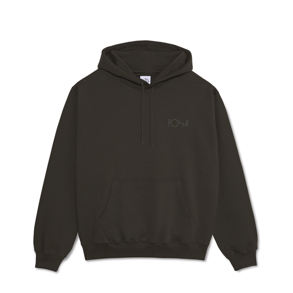 Polar Skate Co. - Stroke Logo Dave Hoodie - Dirty Black