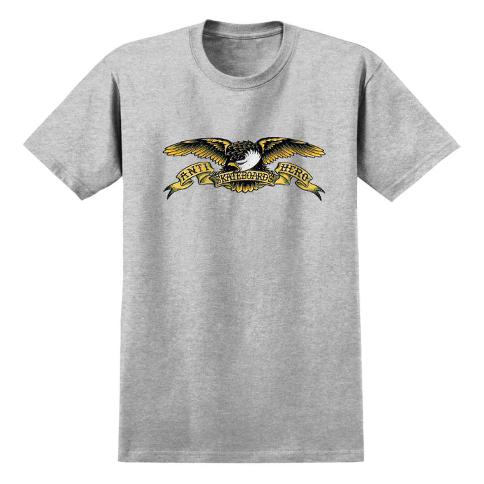 Antihero Skateboards - Misregister Eagle Tee Heather Grey