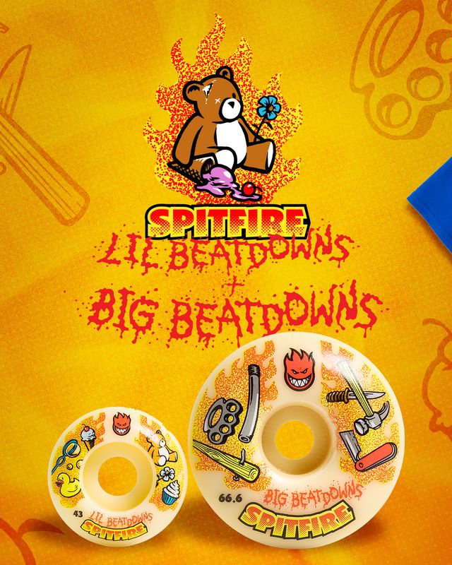 Spitfire Wheels - F4 99A Big Beatdowns Classic Shape 66.6mm