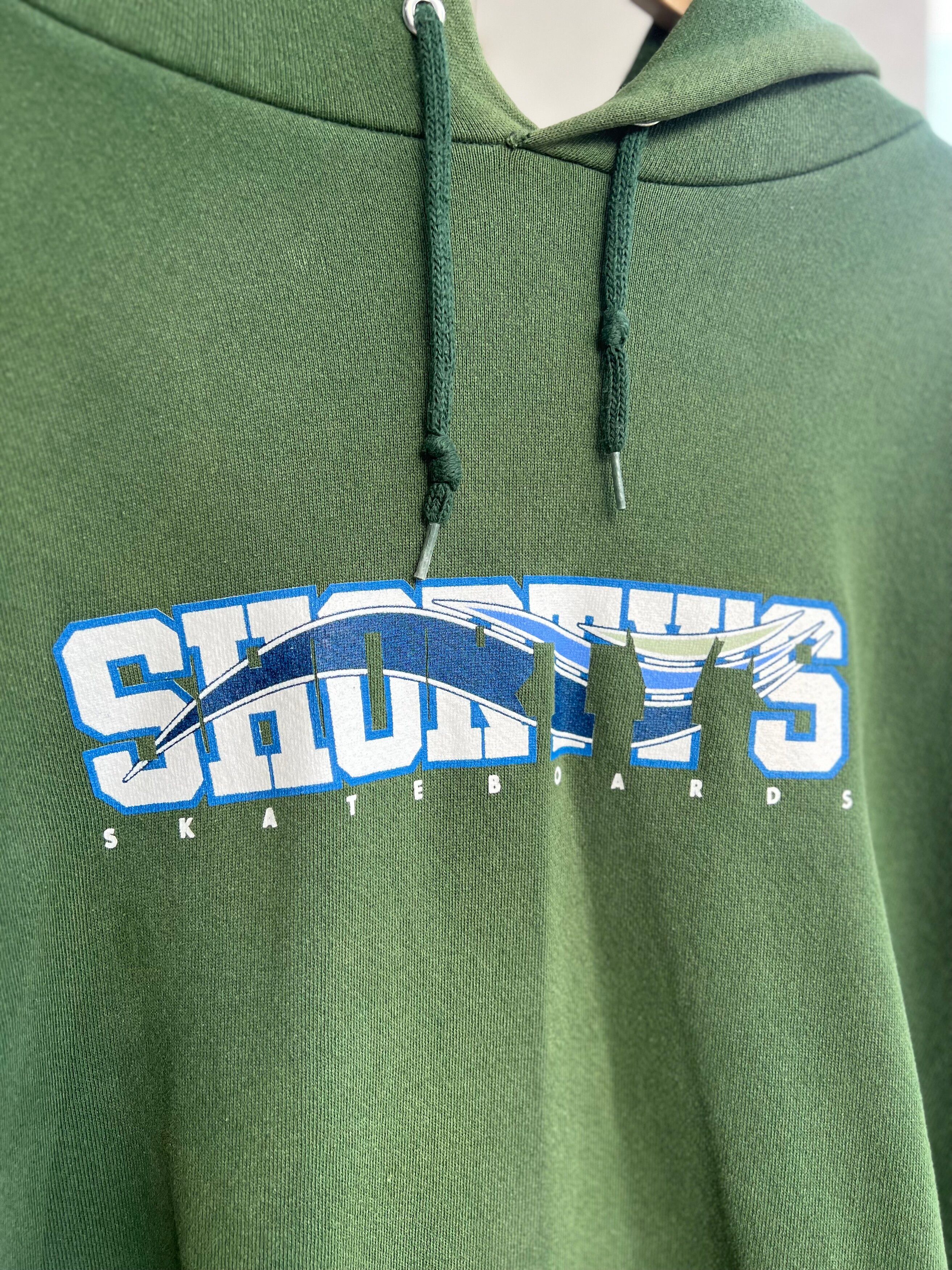 Shorty's - pullover hoodie green XL/XXL (Mid 1990s)