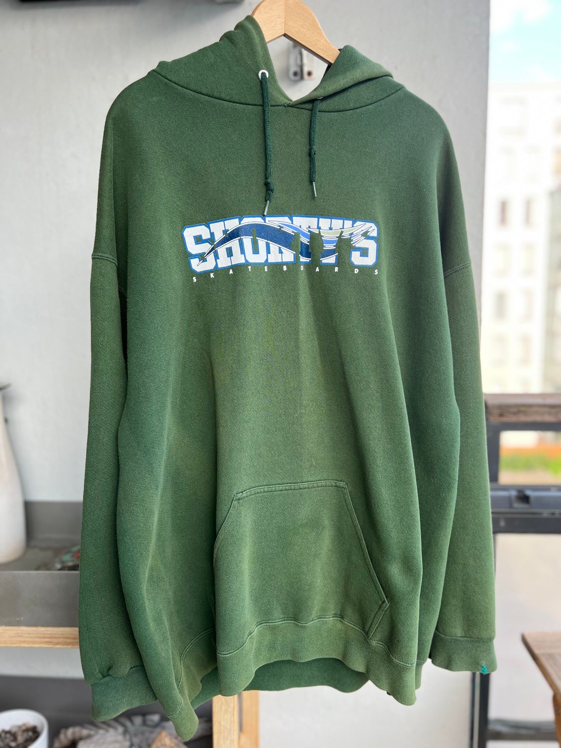 Shorty's - pullover hoodie green XL/XXL (Mid 1990s)