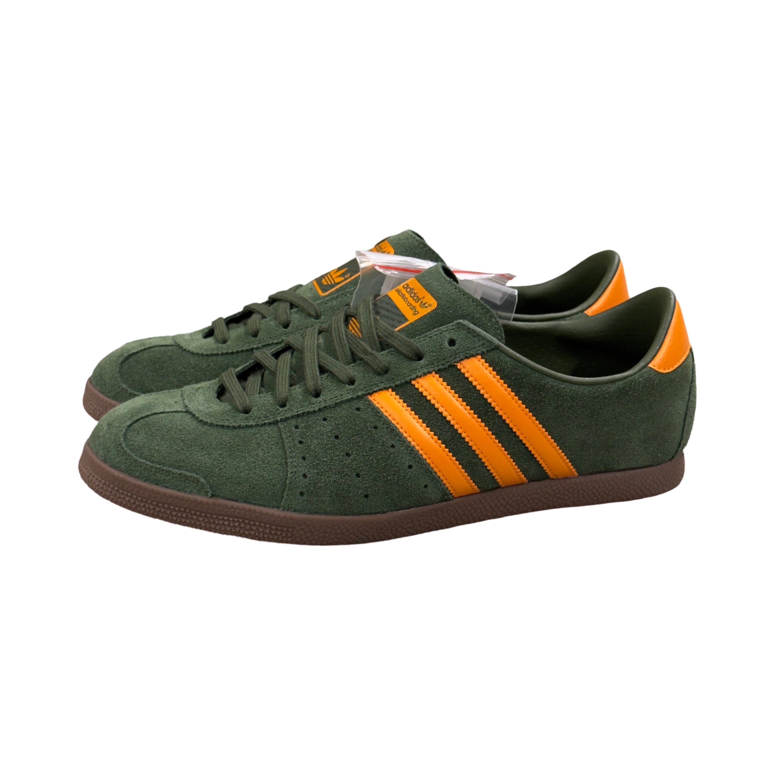 adidas Skateboarding - 'Immotile' Strong Olive/ Light Orange / Gum US9.5 (2010)