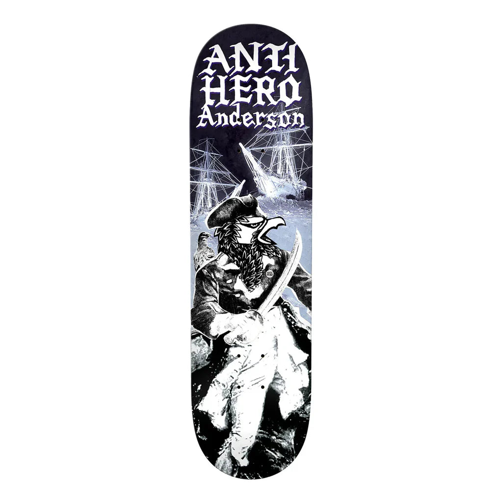 Antihero Skateboards - B.A. Wild Unknown Round - 8.5"