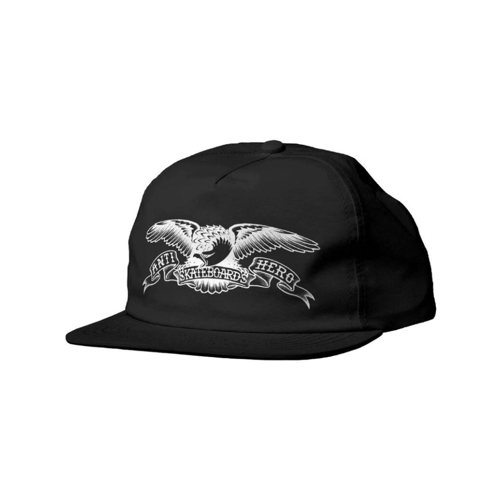 Antihero Skateboards - Basic Eagle Snapback Black