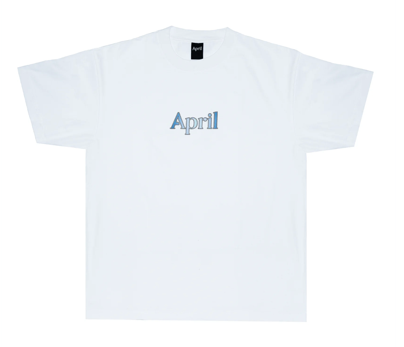 April Skateboards - Gradient T-Shirt White