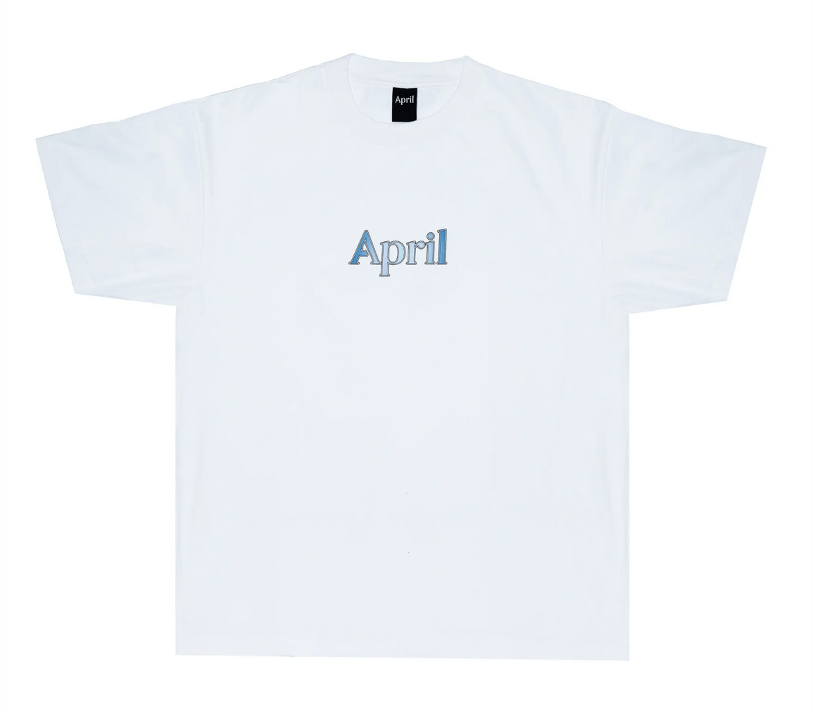 April Skateboards - Gradient T-Shirt White