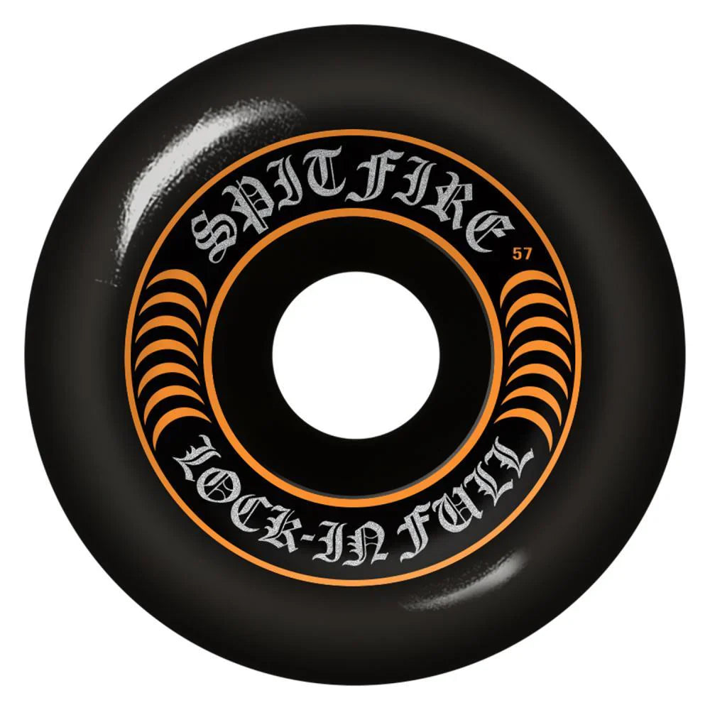 Spitfire Wheels - F4 99A Lock-Ins Full Shape Black 57mm