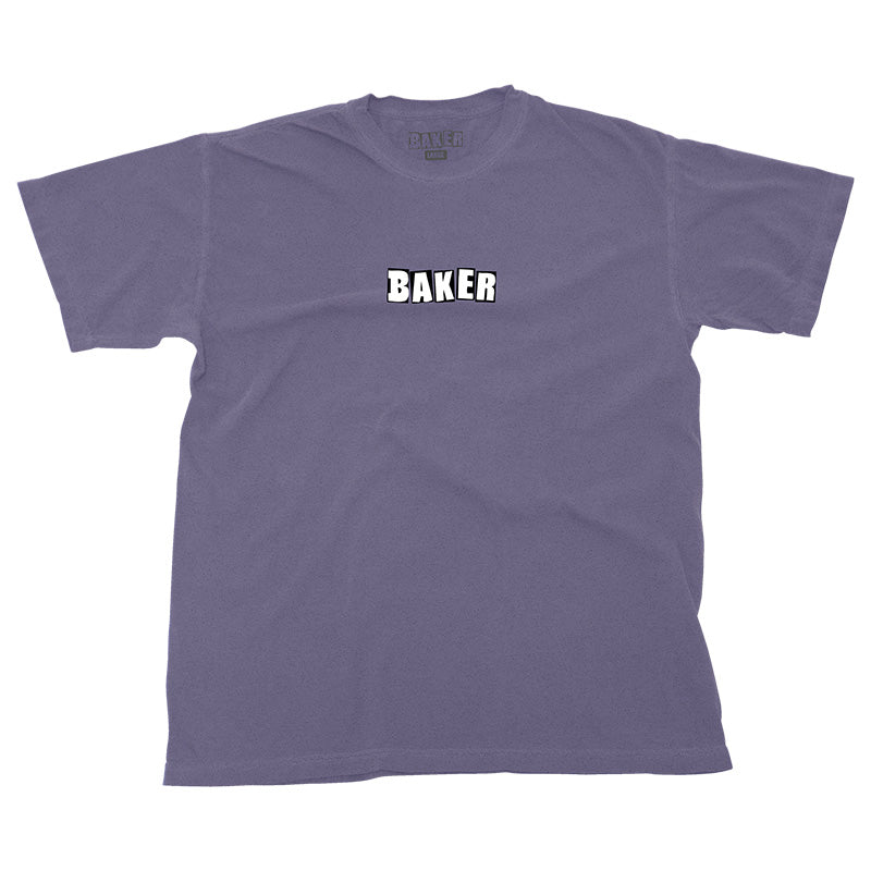 Baker Skateboards - Brand Logo Tee - Wine Wash