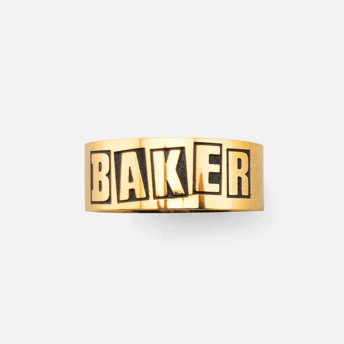 Baker Skateboards - Brand Logo Gold Ring