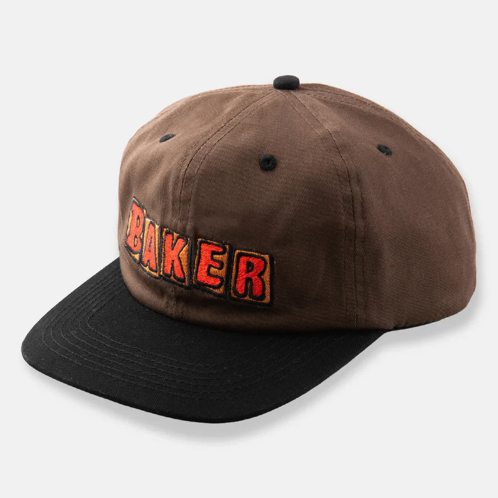 Baker Skateboards - Crumb Snapback - Brown/Black