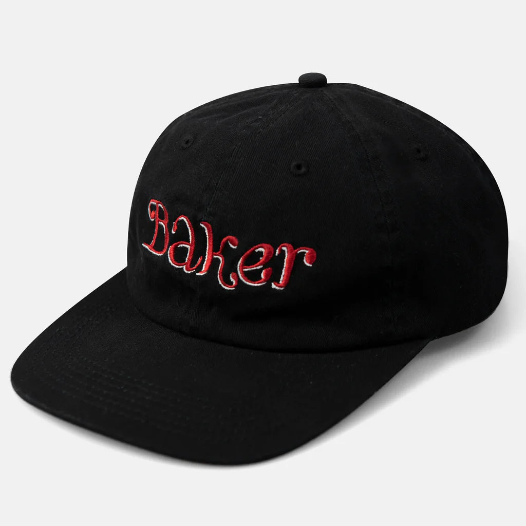 Baker Skateboards - Times New Snapback - Black