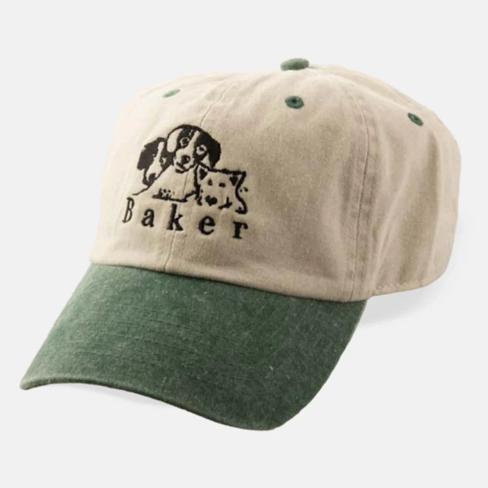 Baker Skateboards - Where My Dogs At Snapback - Sand/Green