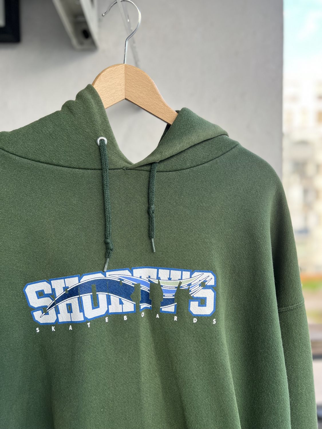 Shorty's - pullover hoodie green XL/XXL (Mid 1990s)