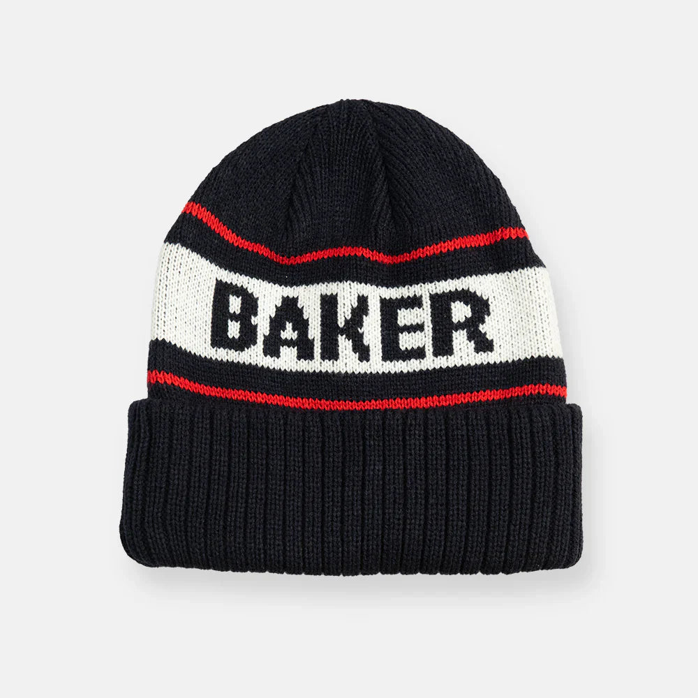 Baker Skateboards - Stripe Beanie - Navy