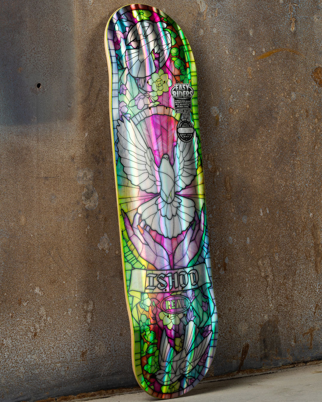 Real Skateboards - Ishod Holographic Cathedral Twin Tail - 8.25"