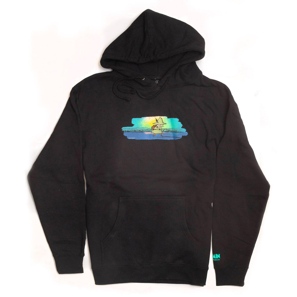 Happy Hour Skateboards x MOOMIN - Snufkin Hoodie Black